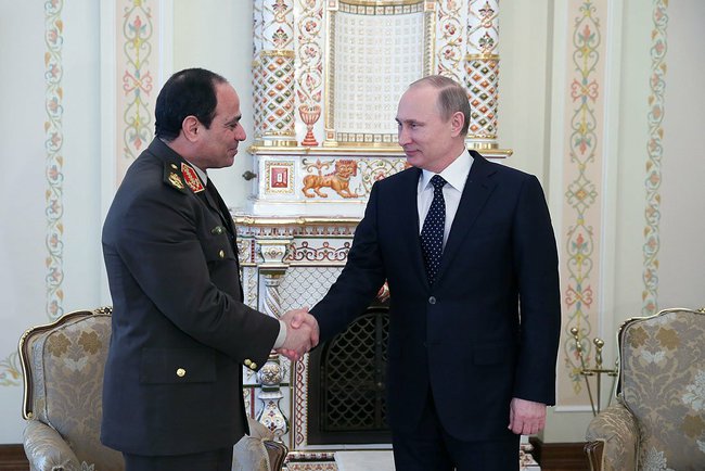 
Россия продаст Египту оружия на три миллиарда долларов