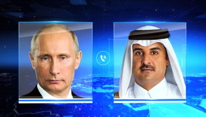 
Путин обсудил с эмиром Катара сделку по "Роснефти"