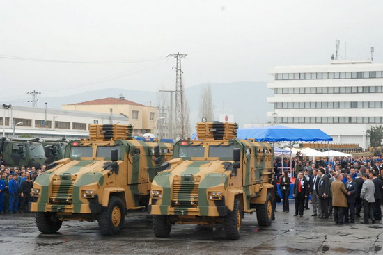 
Тунис приобрел 20 турецких бронеавтомобилей Kirpi