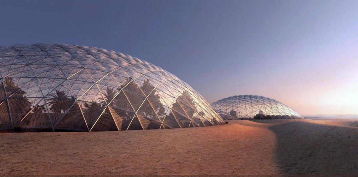 
В Дубае построят имитацию марсианского города