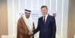 ALEXANDER NOVAK MET WITH THE MINISTER OF ENERGY, INDUSTRY AND MINERAL RESOURCES OF SAUDI ARABIA KHALID A. AL-FALIH.
