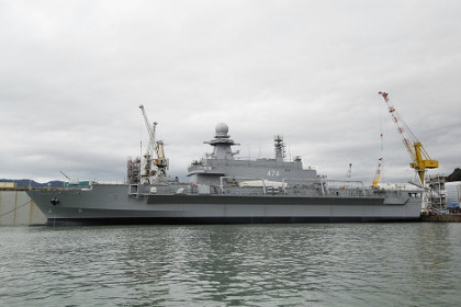
Италия спустила на воду новый десантный корабль для Алжира