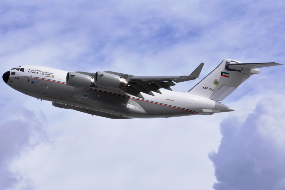 
Кувейт получил первый самолет С-17А