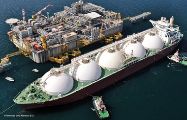 
Катар увеличивает поставки газа в Европу через Италию